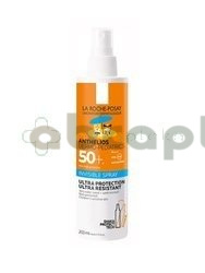 LA ROCHE Anthelios Dermo-Pediatrics niewidzialny spray dla dzieci SPF50+ 200 ml