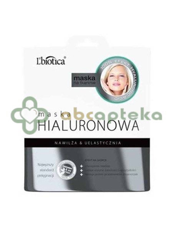 L`Biotica Maska Hialuronowa na tkaninie, 23 ml