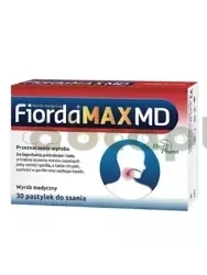 Fiorda MAX MD, 30 pastylek do ssania