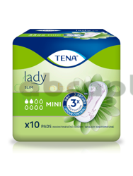 TENA Lady Slim Mini, Wkłady anatomiczne dla kobiet, 10 sztuk
