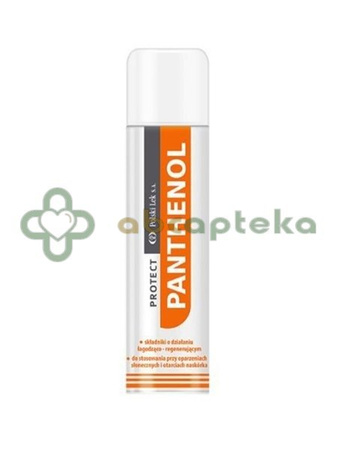 Panthenol Protect, pianka na oparzenia słoneczne i otarcia naskórka, 150 ml