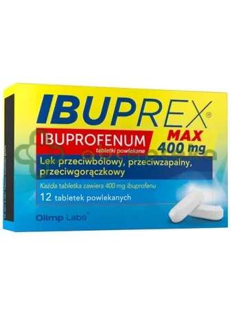 Olimp Ibuprex Max 400 mg,            12 tabletek