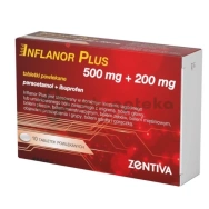 Inflanor Plus 200 mg+500 mg, 10 tabletek