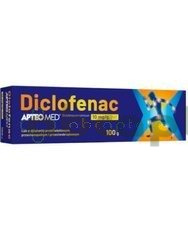 Diclofenac Apteo Med żel 10 mg/g 100 g
