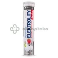 Olimp, Hydratonic Elektrolity Senior o smaku malinowym, 20 tabletek musujących