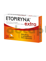 Etopiryna Extra, 20 tabletek