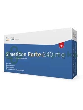 Simeticon Forte 240 mg,             30 kapsułek