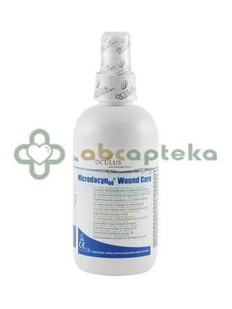 Microdacyn 60 Wound Care, elektrolizowany roztwór do leczenia ran, 250 ml