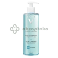 Vichy Purete Thermale, odświeżający żel do mycia twarzy, 400 ml
