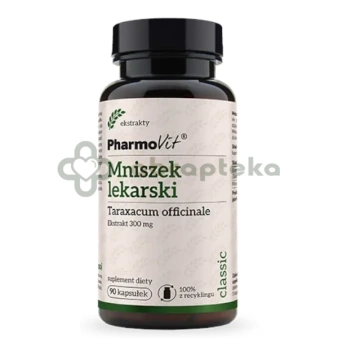 Pharmovit Mniszek lekarski 300 mg, 90 kapsułek
