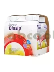 Diasip, smak waniliowy, 4 x 200 ml