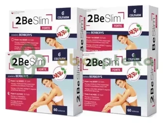 2Be Slim Forte, 3 x 60 tabletek