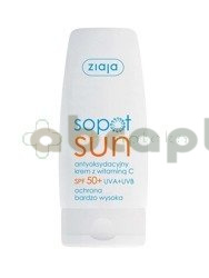 Ziaja Sopot Sun krem antyoksydacyjny z witaminą C SPF 50+ 50 ml