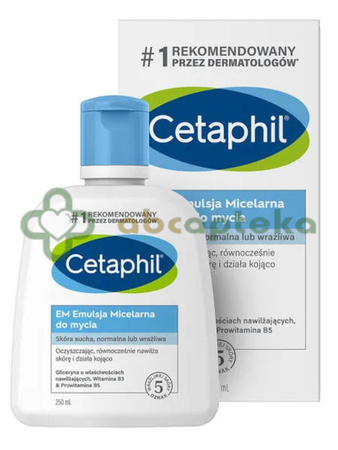 Cetaphil EM, emulsja micelarna do mycia, 250 ml