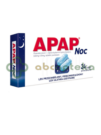 Apap Noc, 24 tableteki