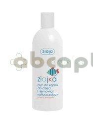 Ziajka, płyn do kąpieli dla dzieci i niemowląt, natłuszczający, od 1 dnia życia, 370 ml | DATA WAŻNOŚCI 31.01.2026