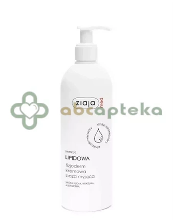 Ziaja Med, kuracja lipidowa, fizjoderm, kremowa baza myjąca, 400 ml