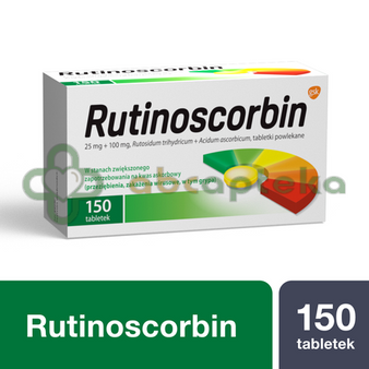 Rutinoscorbin, 150 tabletek