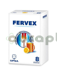Fervex, granulat do sporządzania roztworu doustnego, 8 saszetek