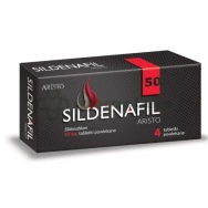 Sildenafil Aristo 50 mg, 4 tabletki