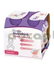 Nutridrink Protein Omega 3, smak mango-brzoskwinia, 4 x 125 ml