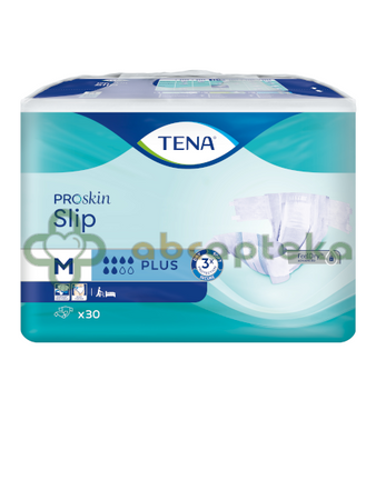 TENA Slip ProSkin Plus, Pieluchomajtki rozmiar M, 30 szt