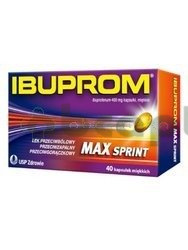 Ibuprom Max Sprint, 40 kapsułek
