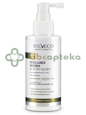 Sylveco Dermo, Nadmierny Łojotok, Regulująca wcierka do skóry głowy,  145 ml