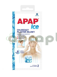 Apap Ice, plaster chłodzący, 2 sztuki