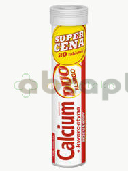 Calcium duo Alergo + kwercetyna, 20 tabletek musujących