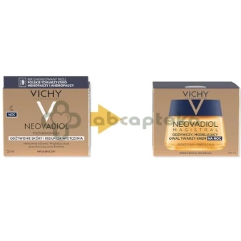 Vichy Neovadiol Magistral, odżywczy, modelujący krem na noc przeciw wiotczeniu skóry, 50 ml