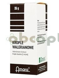 Krople walerianowe Amara, 35 g