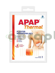 Apap Thermal, plaster rozgrzewający, 1 sztuka