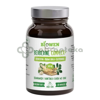 Biowen Berberine Complex+, 60 kapsułek