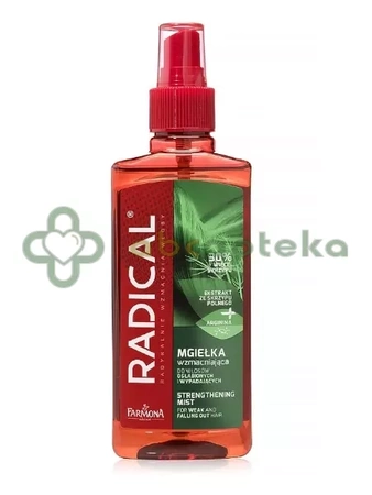 Farmona, Radical, mgiełka wzmacniająca do włosów osłabionych i wypadających, 200 ml