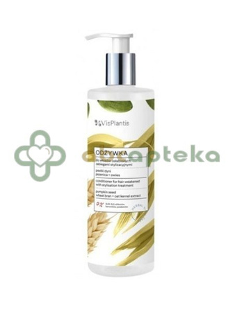 Vis Plantis Herbal Vital Care, odżywka do włosów osłabionych zabiegami stylizacyjnymi, 400 ml