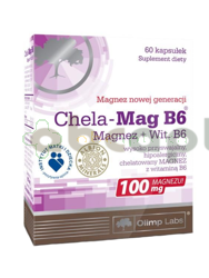 Olimp Chela-Mag B6, 60 kapsułek