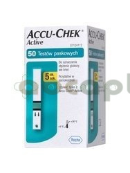 Accu-Chek Active paski testowe do glukometru, 50 szt