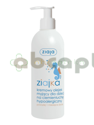 Ziaja Ziajka, kremowy olejek myjący dla dzieci na ciemieniuchę, hypoalergiczny, 300 ml