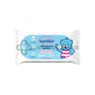 Bambino, Chusteczki wodne 3 w 1, hipoalergiczne, 57 sztuk