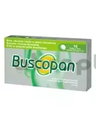 Buscopan 10 mg, 10 tabletek powlekanych