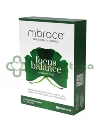 Mbrace Focus Balance, 30 tabletek