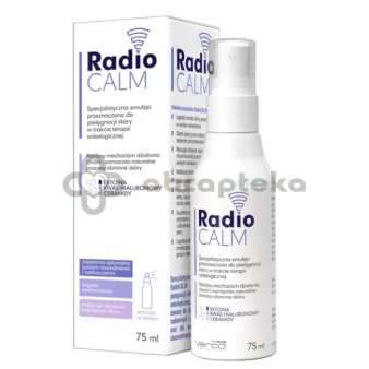 RadioCalm, emulsja do pielęgnacji skóry w trakcie terapii onkologicznej, 75 ml