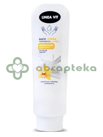 Linea Vit Krem do rąk i paznokci kozie mleko hipoalergiczny, 100 ml 