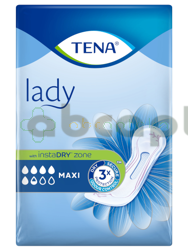 TENA Lady Maxi, Wkłady anatomiczne dla kobiet, 12 sztuk