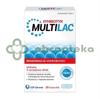 Multilac, 20 kapsułek