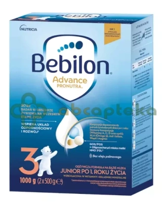 Bebilon 3 Pronutra Advance 1000 g