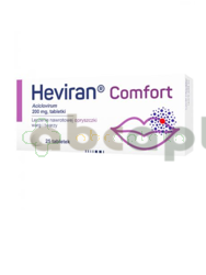 Heviran Comfort, 200 mg, 25 tabletek