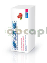 Groprinosin Forte, syrop, smak malinowy, 500 mg/5 ml, 150 ml