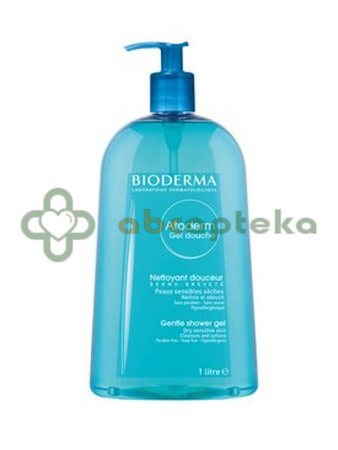 Bioderma Atoderm, nawilżający żel pod prysznic i do kąpieli, 1000 ml